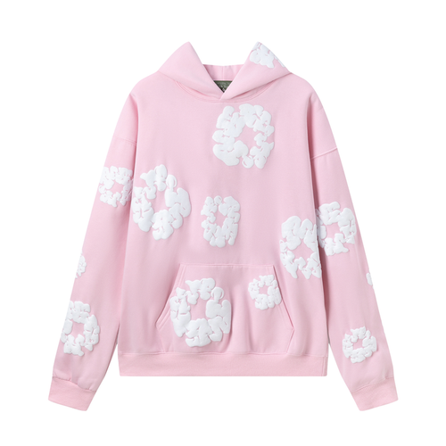 Denim Tears Cotton Wreath Hoodie "Pink"