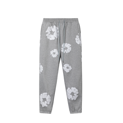 Denim Tears Cotton Wreath Sweatpants "Grey"