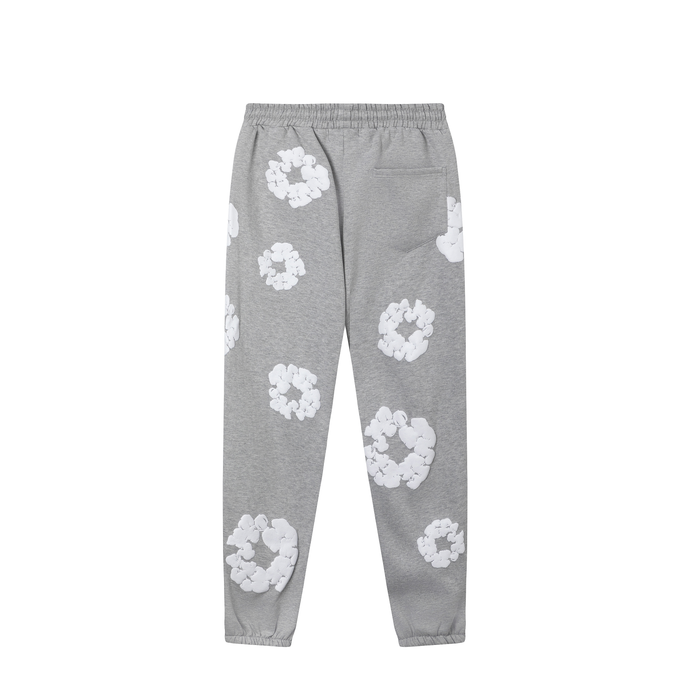 Denim Tears Cotton Wreath Sweatpants "Grey"