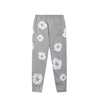 Denim Tears Cotton Wreath Sweatpants "Grey"