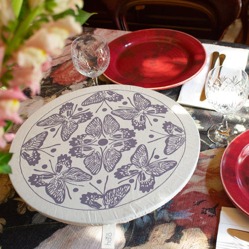 Dish Cover- Extra Large- Butterflies