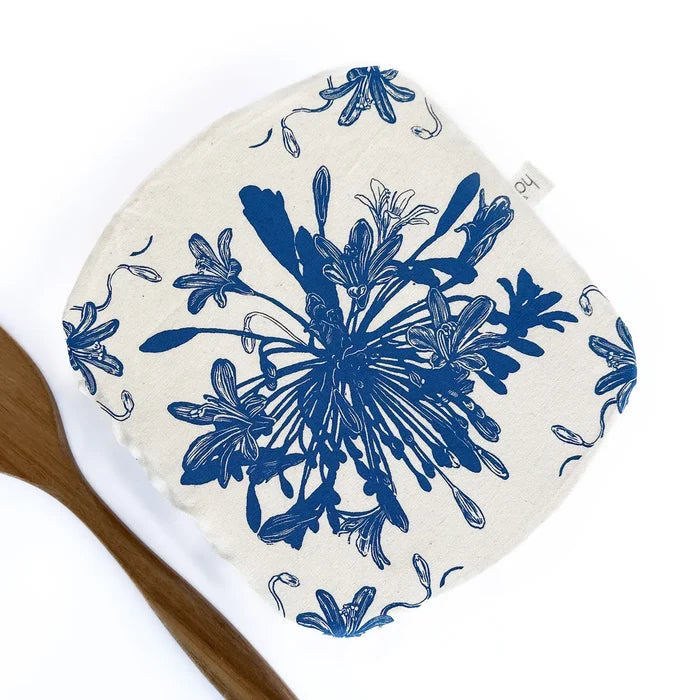 Dish Cover- Square-African Flowers