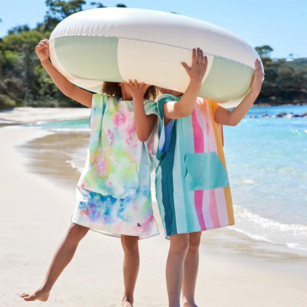 Dock & Bay Kid's Beach Poncho - Coastal Candy