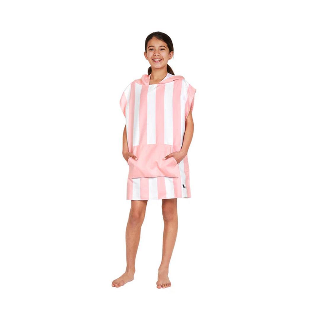 Dock & Bay Kid's Beach Poncho - Malibu Pink