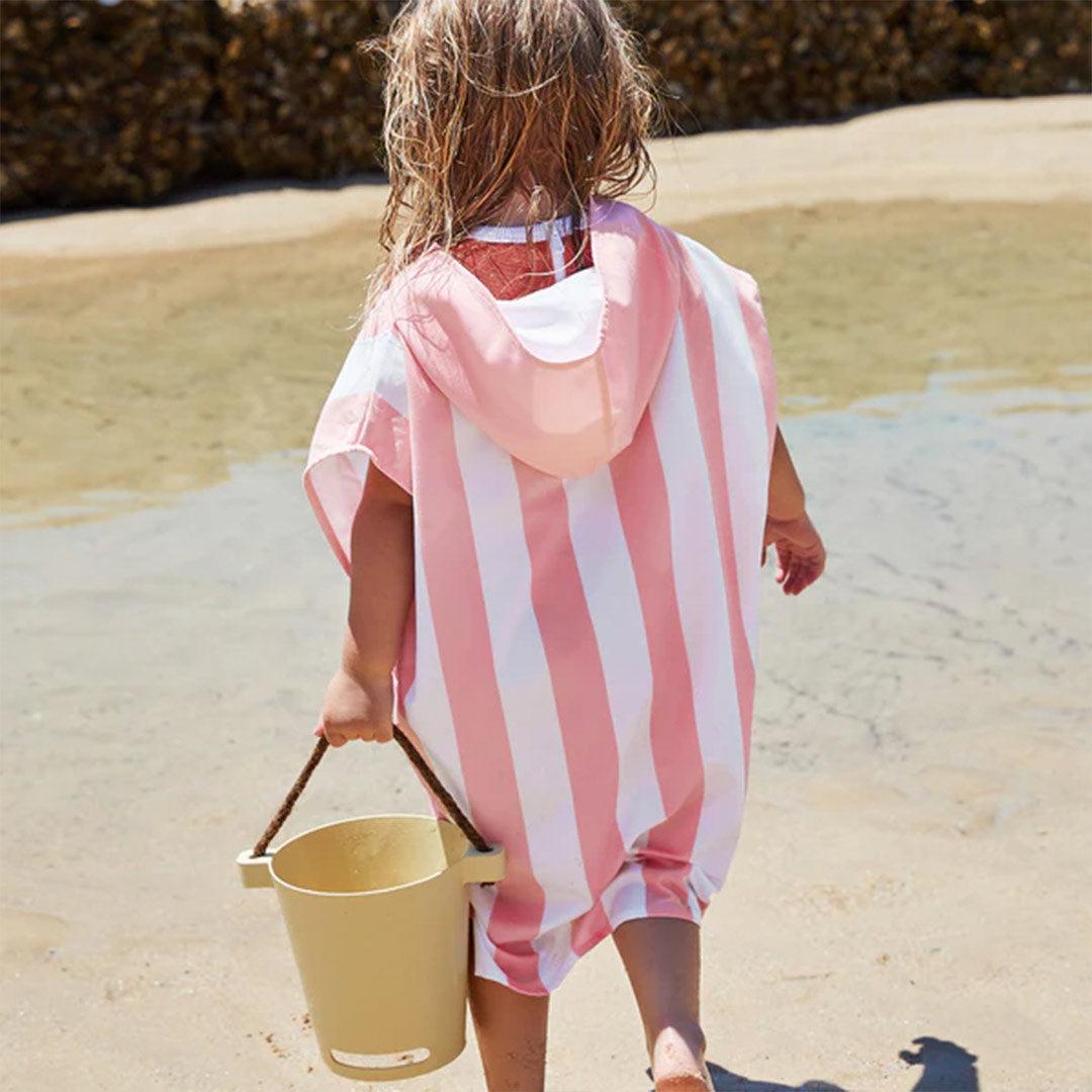 Dock & Bay Kid's Beach Poncho - Malibu Pink