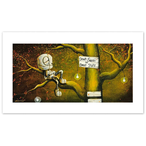 Fabio Napoleoni Don't Sweat the Small Stuff Open Edition Paper Giclee