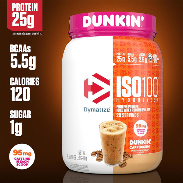 Dymatize ISO100 Hydrolyzed Whey 20 Servings