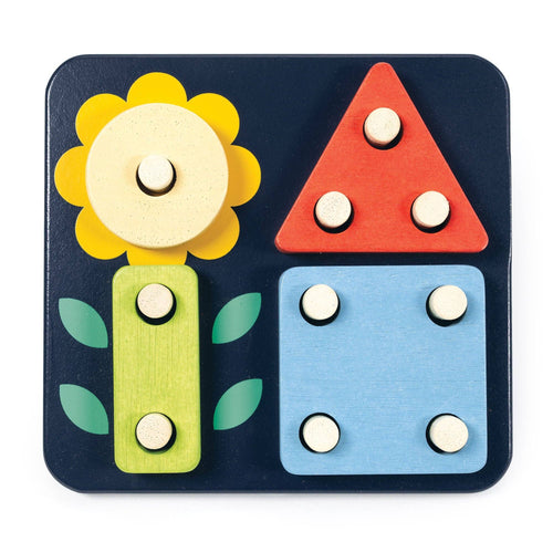 Count and Match Peg Board