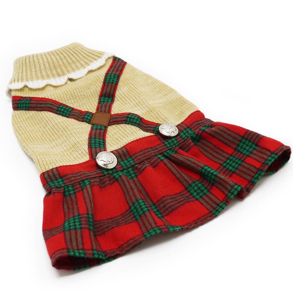 Dogo Pet - Holiday Plaid Dress