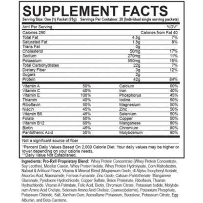 EAS Myoplex Maximum Muscle Builder 20 Pack