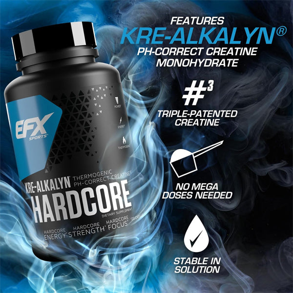 EFX Sports Kre-Alkalyn Harcore Capsules