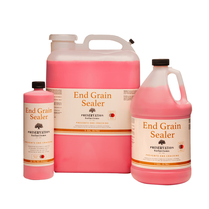 End Grain Sealer Red
