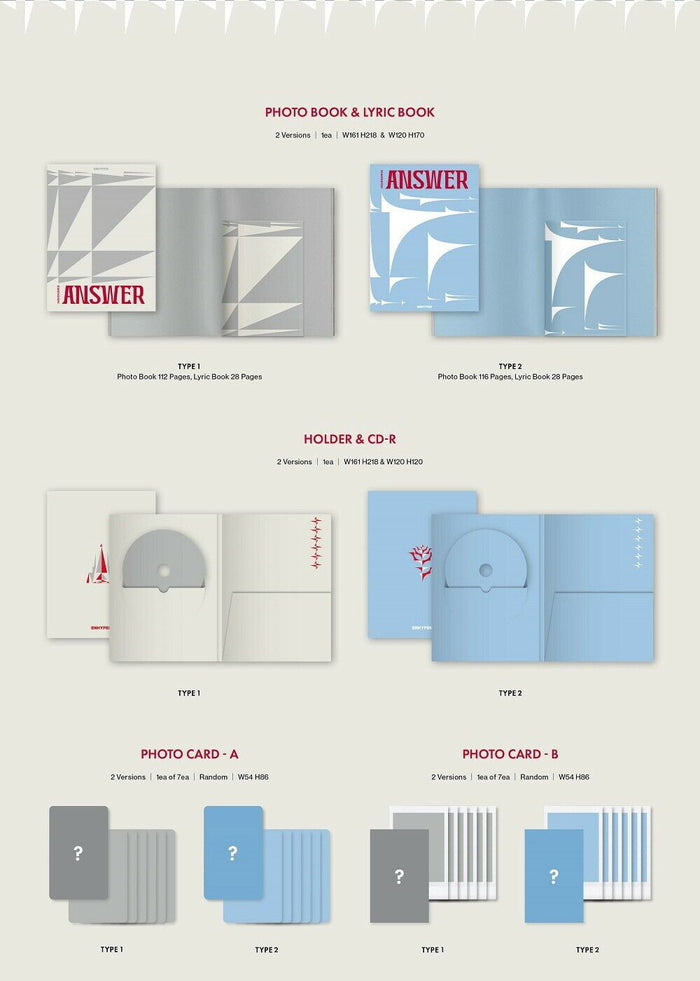 ENHYPEN - DIMENSION : ANSWER (You Can Choose Version)