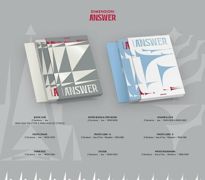 ENHYPEN - DIMENSION : ANSWER (You Can Choose Version)