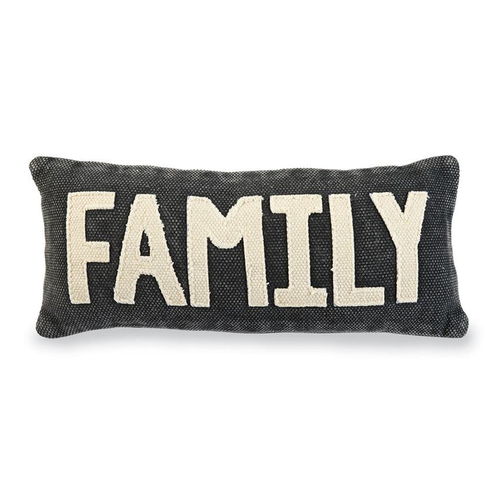 Family Black  Pillow