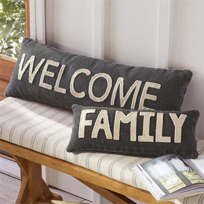 Family Black  Pillow