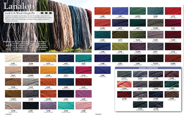 Brown Sheep Co. - Lanaloft Bulky / PRE-ORDER any 1 color
