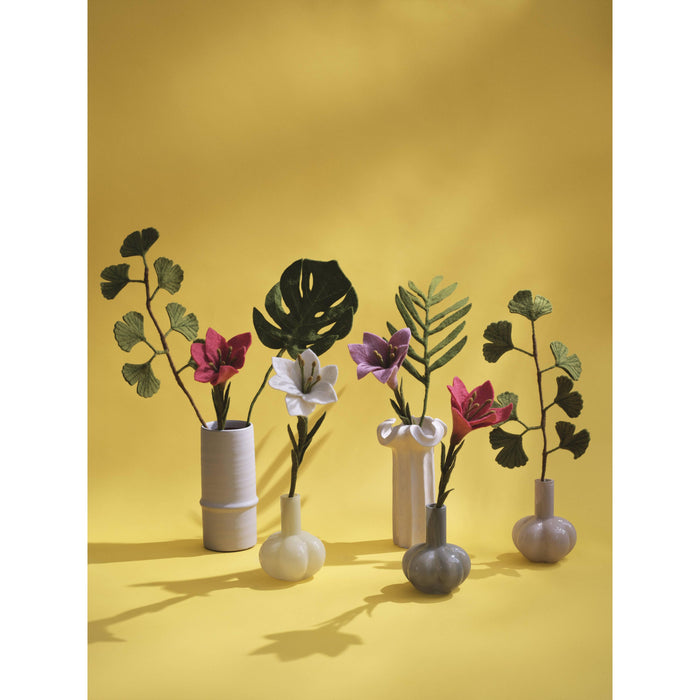 Felt Ginkgo Biloba Branch - Green