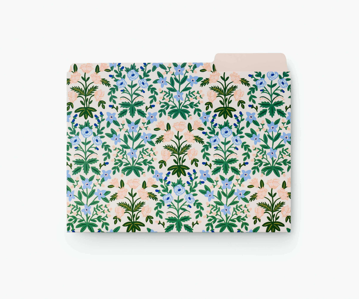 Assorted File Folders - Hydrangea