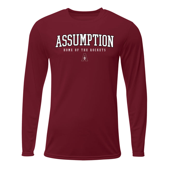 Fight Song Performance Long Sleeve Tee - Maroon