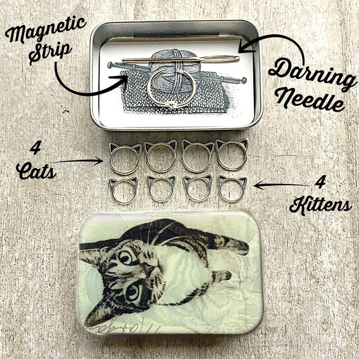 Firefly Notes - Cat Knit Kit with Notions