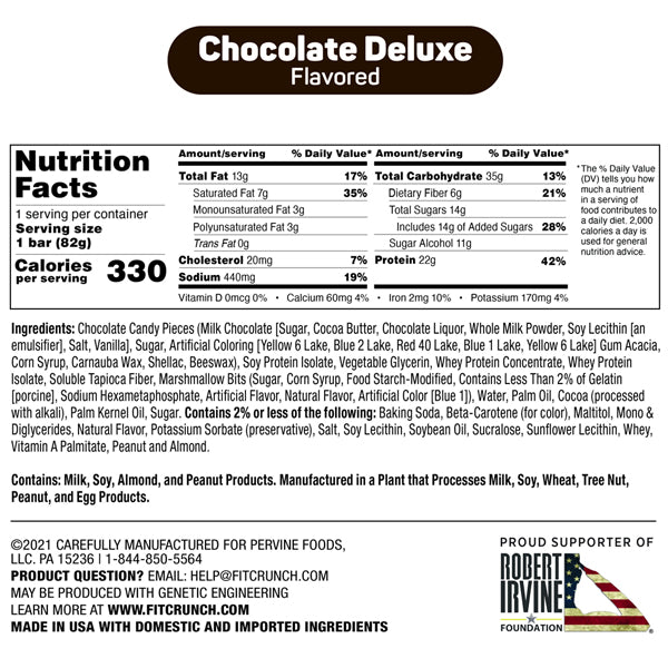 Fit Crunch Loaded Cookie Protein Bars 12pk