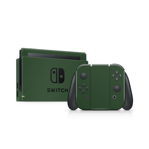 Forest Green Nintendo Switch Decal Skin
