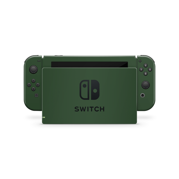 Forest Green Nintendo Switch Decal Skin