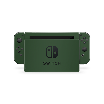 Forest Green Nintendo Switch Decal Skin