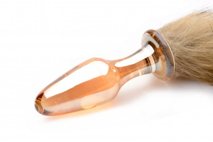 Fox Tail Glass Anal Plug Image 3