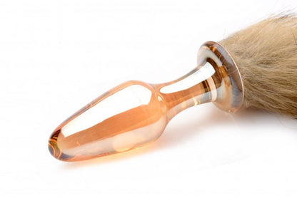 Fox Tail Glass Anal Plug Image 3