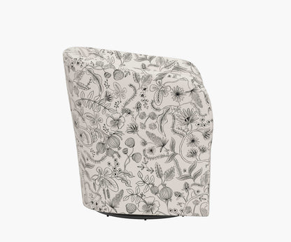 Pembroke Swivel Chair - Aviary