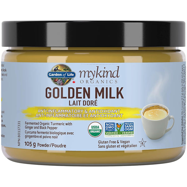 Garden Of Life mykind Organics Golden Milk Powder 30 Servings