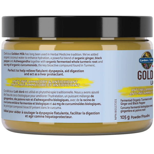 Garden Of Life mykind Organics Golden Milk Powder 30 Servings