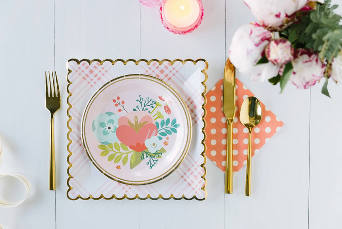 Garden Party 7" Floral Plate