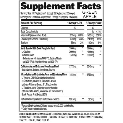 GAT Sport Nitraflex Black 20 Servings