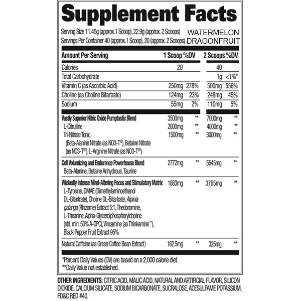 GAT Sport Nitraflex Black 20 Servings