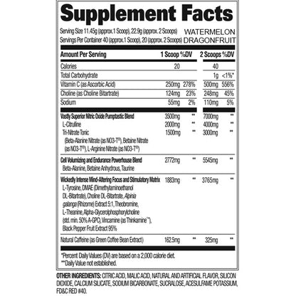 GAT Sport Nitraflex Black 20 Servings