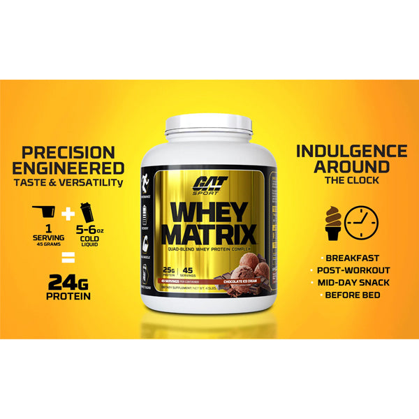 GAT Sport Quad-Blend Whey Matrix 4.5lbs