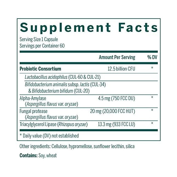 Genestra HMF Digest-Zyme Capsules