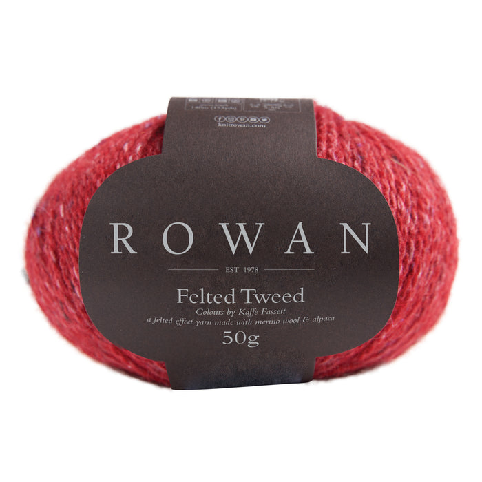 S / Rowan - Felted Tweed DK / Scarlet 222