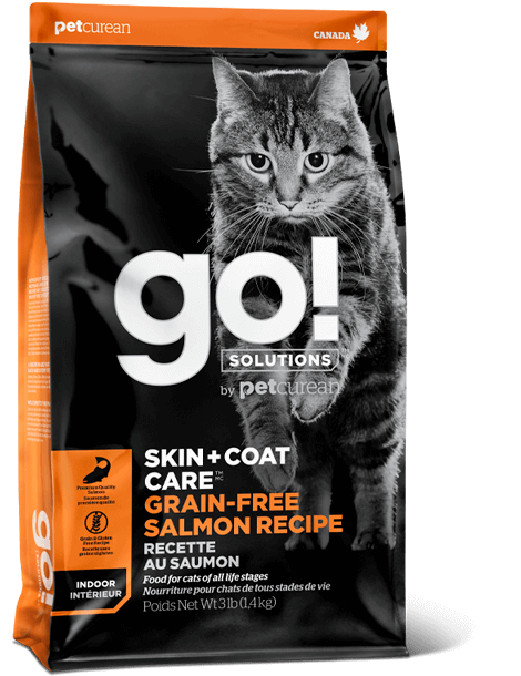 Go! Solutions Skin and Coat Care Grain Free Salmon Recipe for Cats