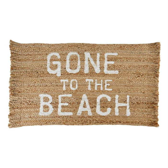 Gone To The Beach Jute Rug