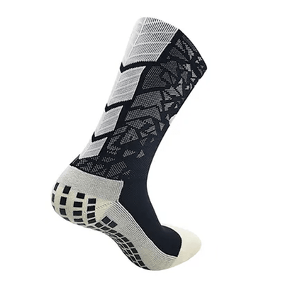 Grip Arrow Sock (Black/White) | SoccerWearhouse