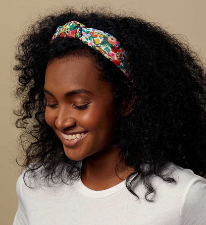 Knotted Headband - Garden Party