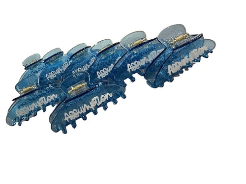 Hair - Claw Clip Blue w/Assumption