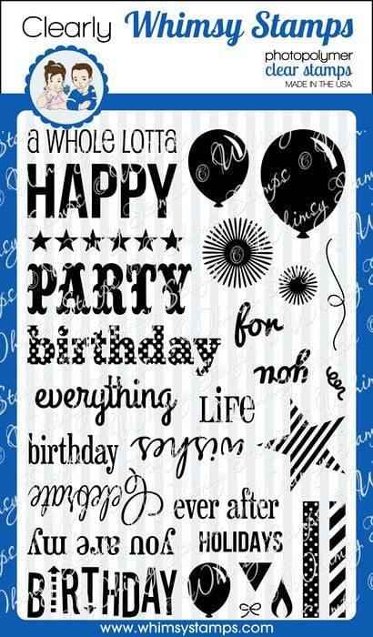 Happy Everything Clear Stamps
