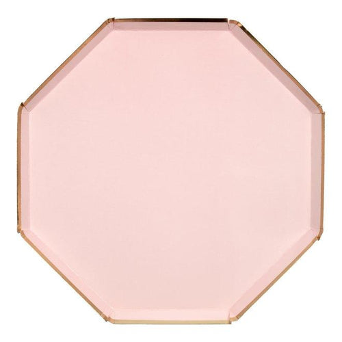 Hex- Pink Large Plates