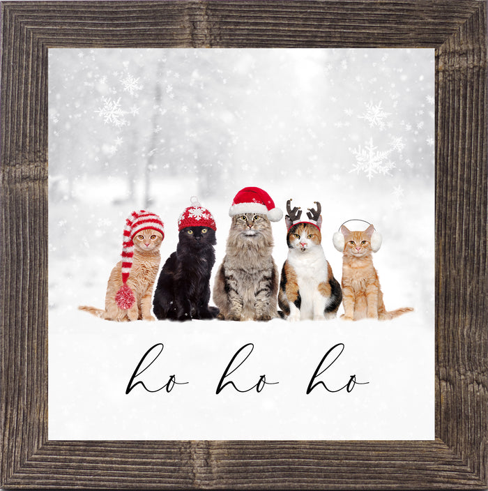 Ho Ho Ho Christmas Cats by Summer Snow SN57