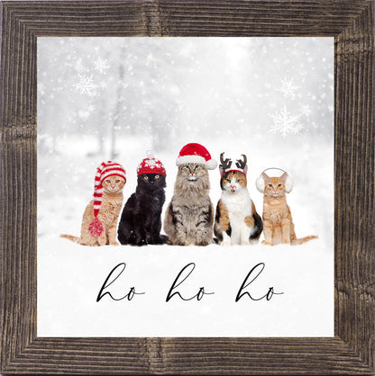Ho Ho Ho Christmas Cats by Summer Snow SN57